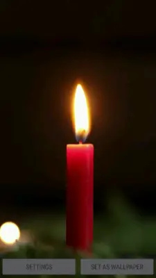 Candle HD Video Live Wallpaper Free android App screenshot 0